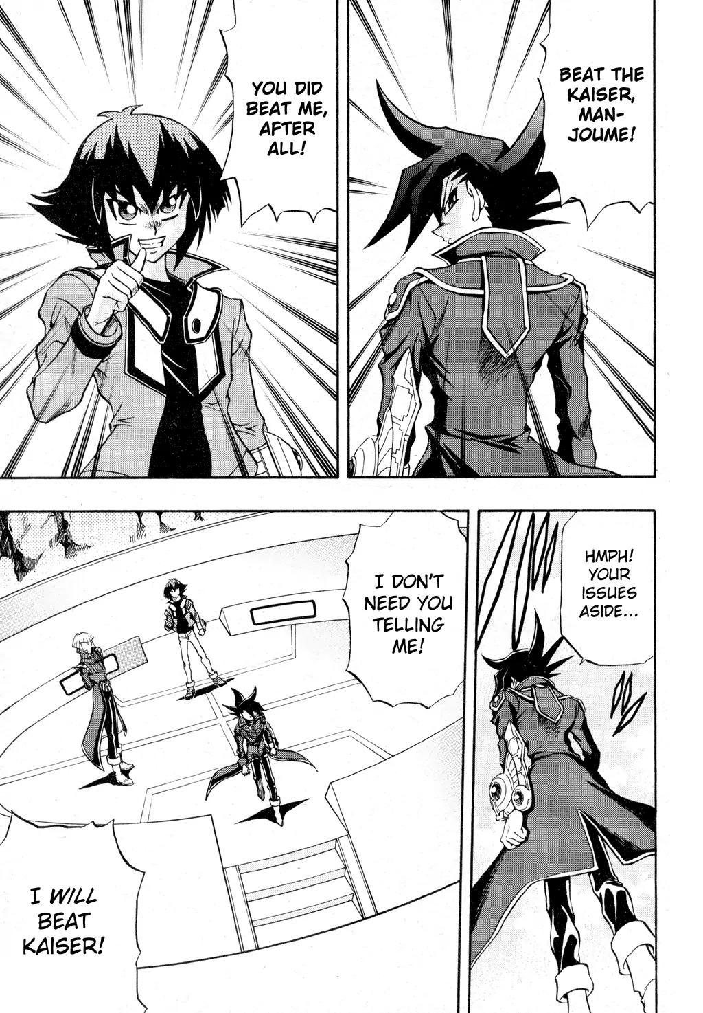 Yu-Gi-Oh! GX Chapter 35 page 12 - Chapter 35: Conclusion! and ...!?