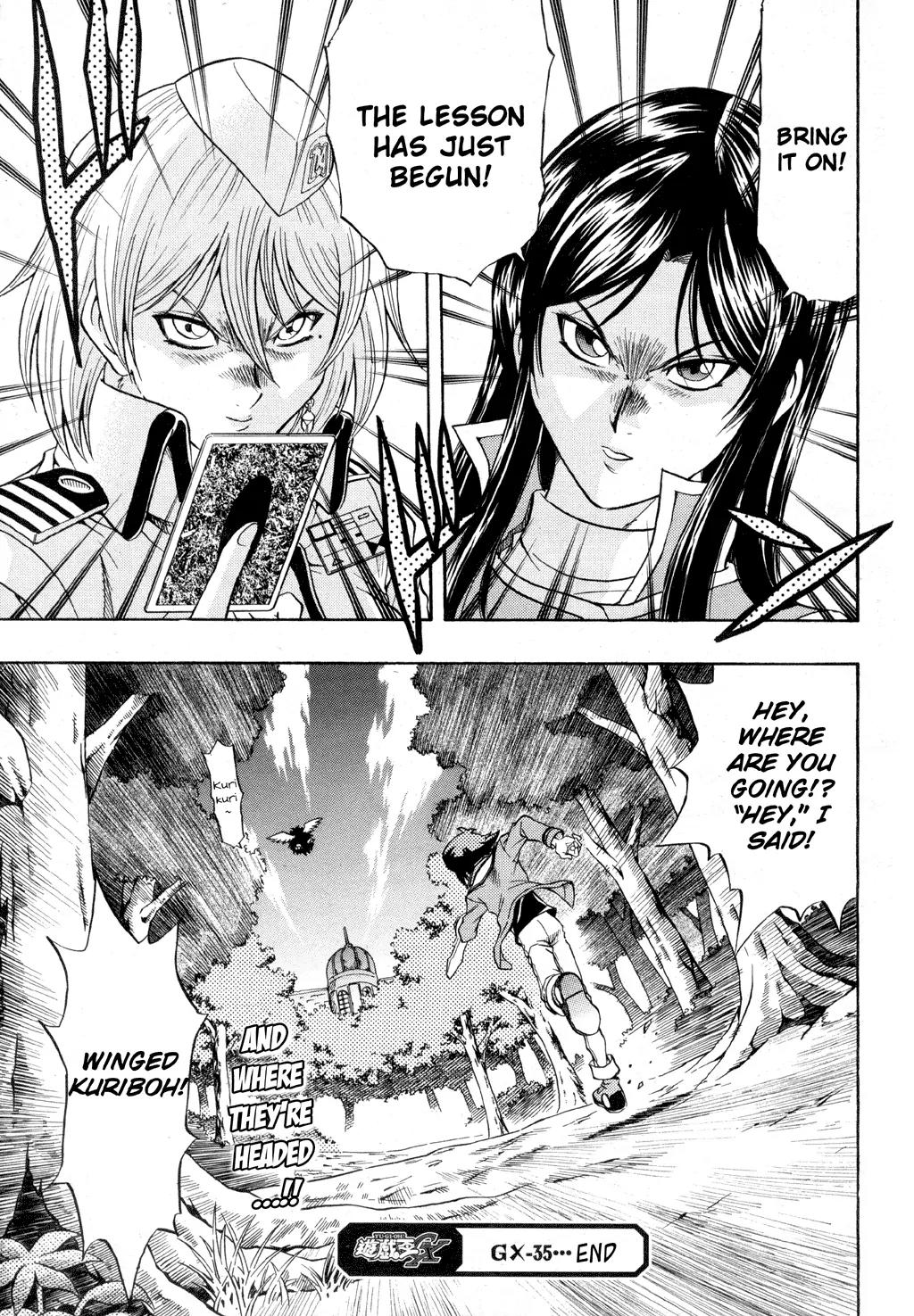 Yu-Gi-Oh! GX Chapter 35 page 30 - Chapter 35: Conclusion! and ...!?