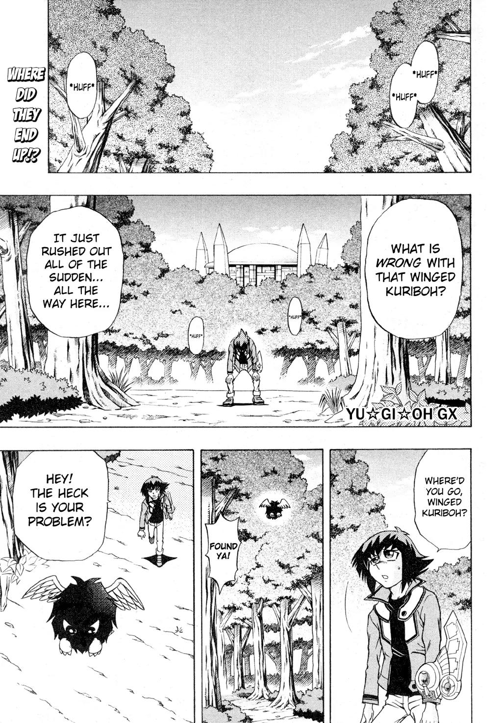 Yu-Gi-Oh! GX Chapter 36 page 1 - Chapter 36: Angels of Darkness!!