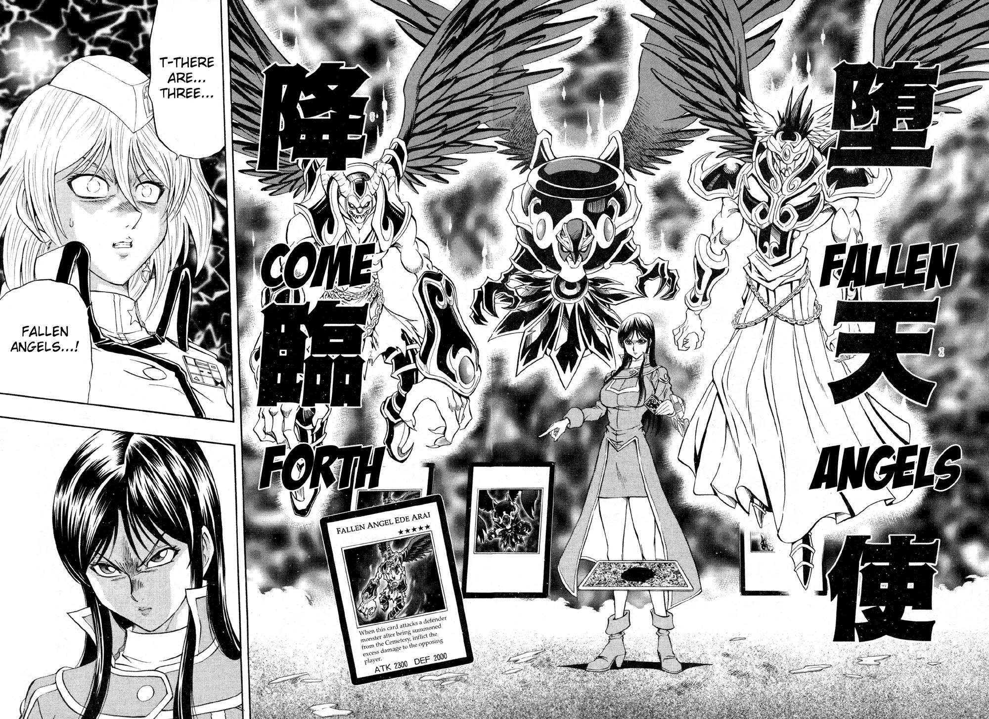 Yu-Gi-Oh! GX Chapter 36 page 12 - Chapter 36: Angels of Darkness!!