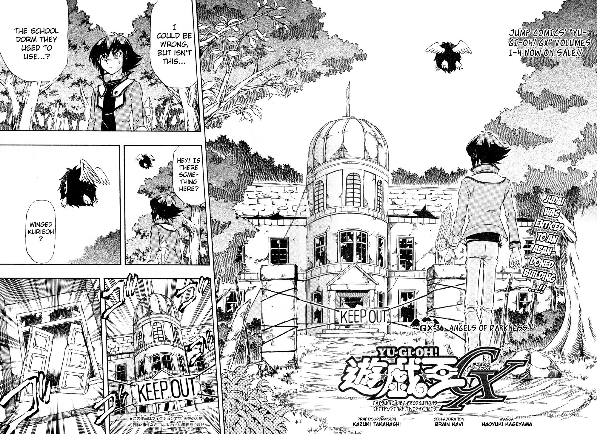 Yu-Gi-Oh! GX Chapter 36 page 2 - Chapter 36: Angels of Darkness!!