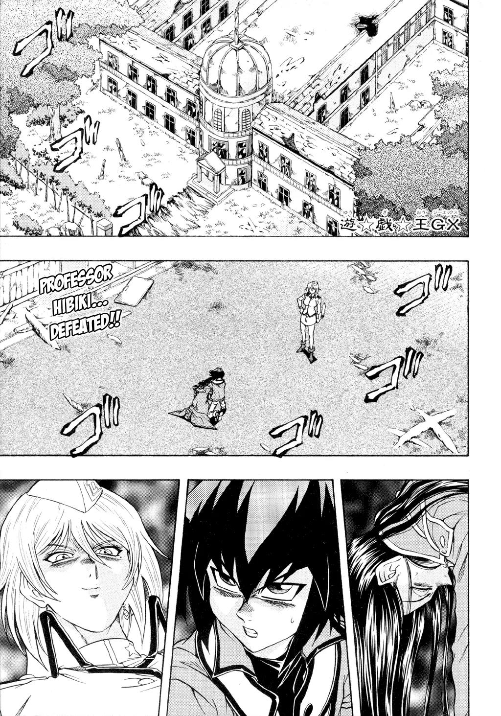 Yu-Gi-Oh! GX Chapter 38 page 1 - Chapter 38: The Final Match Begins!!