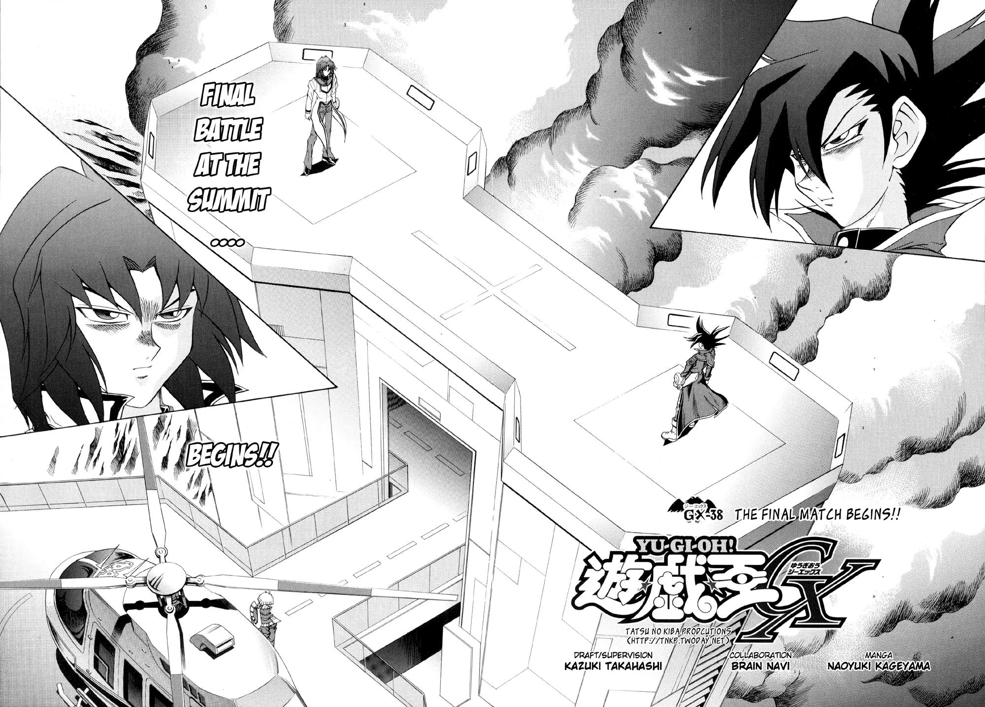 Yu-Gi-Oh! GX Chapter 38 page 6 - Chapter 38: The Final Match Begins!!