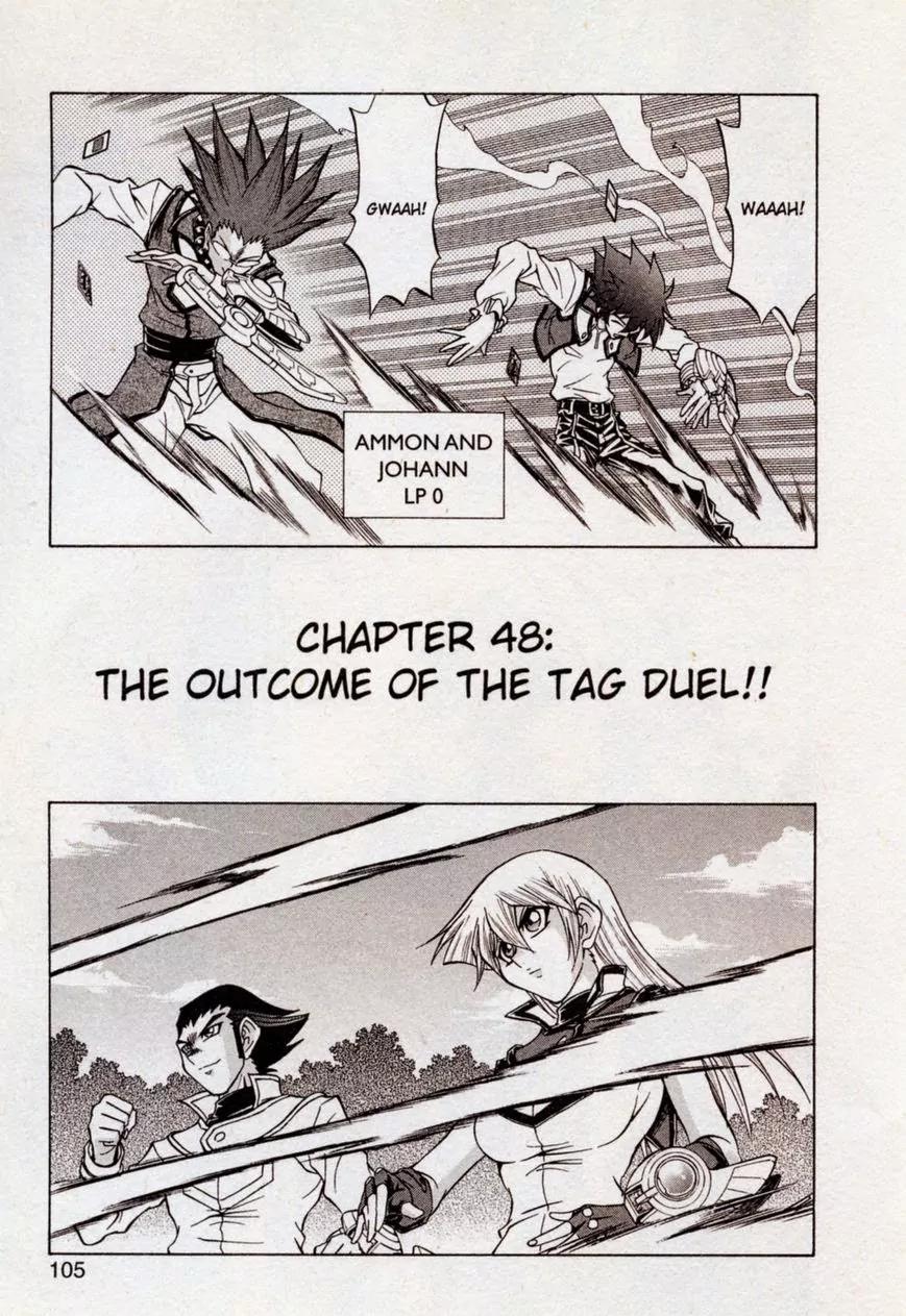 Yu-Gi-Oh! GX Chapter 48 page 1 - Chapter 48: The Outcome of the Tag Duel!!