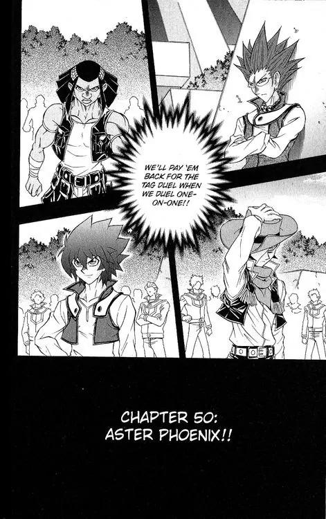 Yu-Gi-Oh! GX Chapter 50 page 1 - Chapter 50: Aster Phoenix!!
