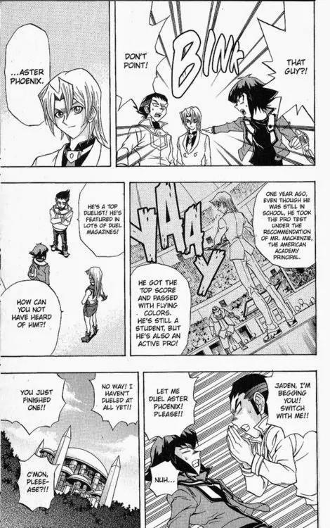 Yu-Gi-Oh! GX Chapter 50 page 16 - Chapter 50: Aster Phoenix!!