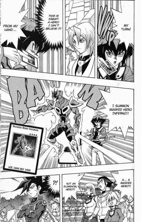 Yu-Gi-Oh! GX Chapter 50 page 21 - Chapter 50: Aster Phoenix!!