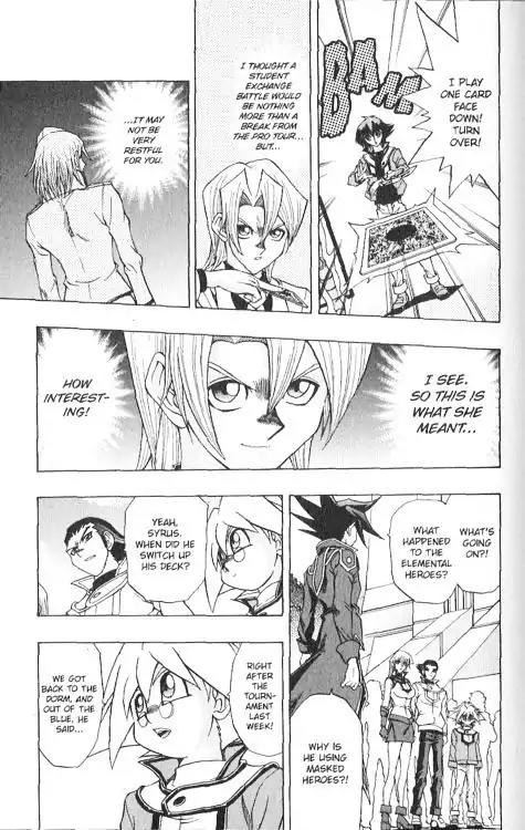 Yu-Gi-Oh! GX Chapter 51 page 12 - Chapter 51: Masked Hero Vs. Vision Hero!!