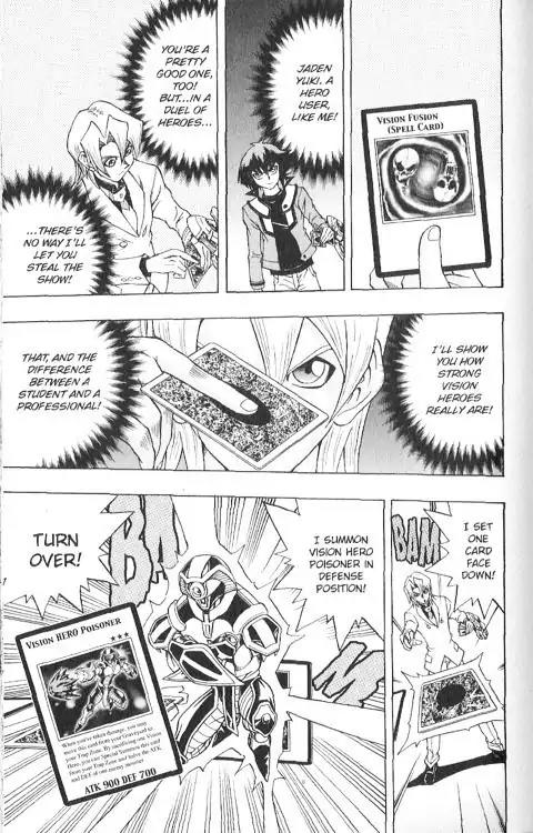 Yu-Gi-Oh! GX Chapter 51 page 14 - Chapter 51: Masked Hero Vs. Vision Hero!!