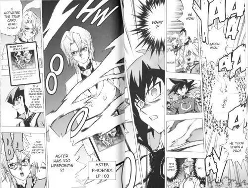 Yu-Gi-Oh! GX Chapter 51 page 17 - Chapter 51: Masked Hero Vs. Vision Hero!!