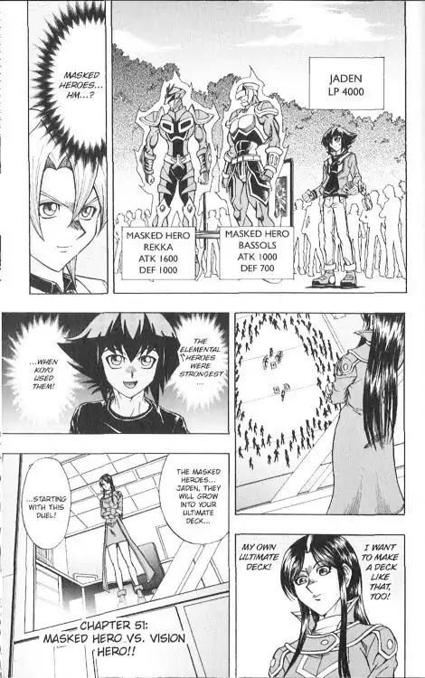 Yu-Gi-Oh! GX Chapter 51 page 2 - Chapter 51: Masked Hero Vs. Vision Hero!!