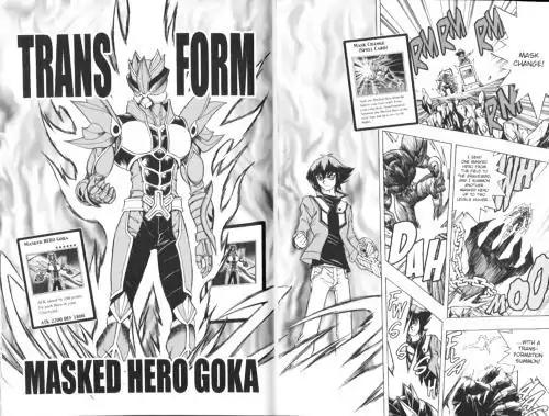 Yu-Gi-Oh! GX Chapter 51 page 26 - Chapter 51: Masked Hero Vs. Vision Hero!!