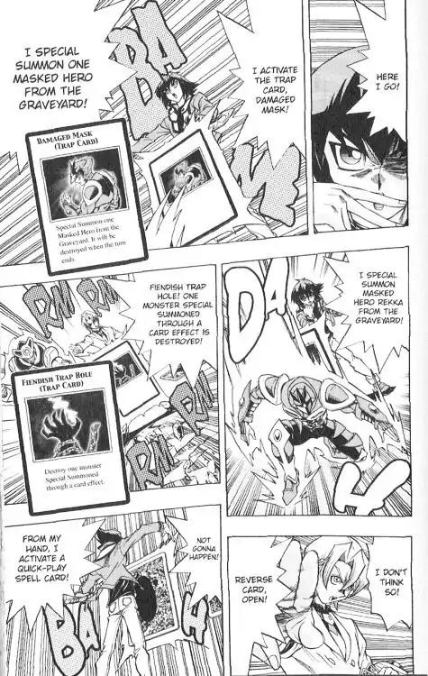 Yu-Gi-Oh! GX Chapter 51 page 7 - Chapter 51: Masked Hero Vs. Vision Hero!!