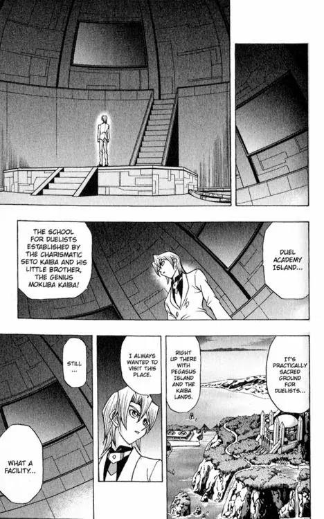 Yu-Gi-Oh! GX Chapter 52 page 14 - Chapter 52: Aster Duels Again...!