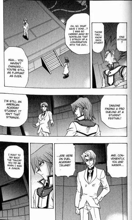 Yu-Gi-Oh! GX Chapter 52 page 18 - Chapter 52: Aster Duels Again...!