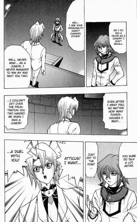 Yu-Gi-Oh! GX Chapter 52 page 19 - Chapter 52: Aster Duels Again...!