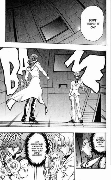 Yu-Gi-Oh! GX Chapter 52 page 20 - Chapter 52: Aster Duels Again...!