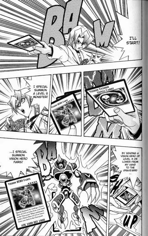Yu-Gi-Oh! GX Chapter 52 page 22 - Chapter 52: Aster Duels Again...!