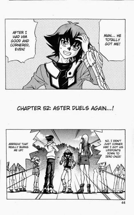 Yu-Gi-Oh! GX Chapter 52 page 5 - Chapter 52: Aster Duels Again...!