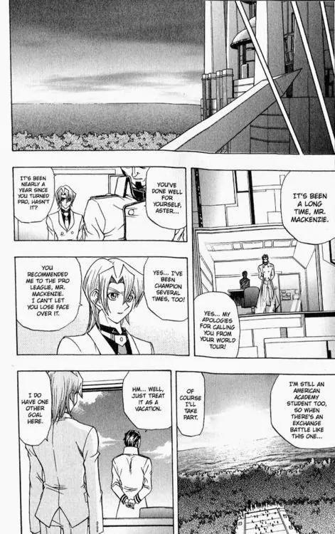 Yu-Gi-Oh! GX Chapter 52 page 9 - Chapter 52: Aster Duels Again...!