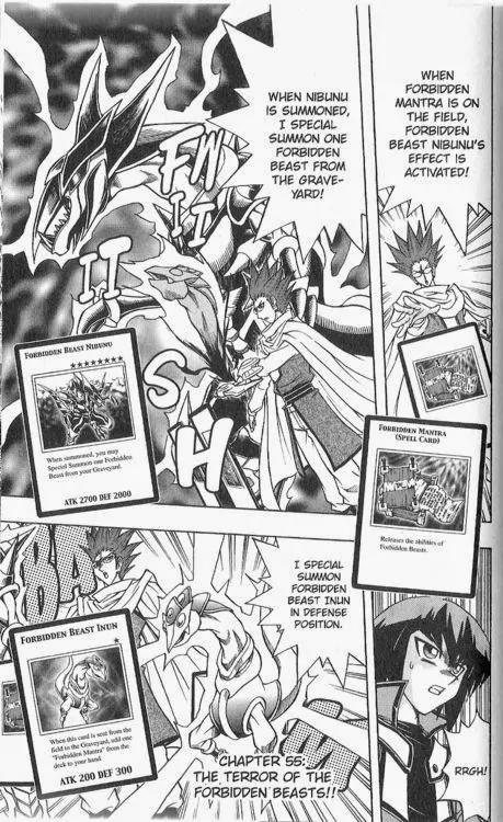 Yu-Gi-Oh! GX Chapter 55 page 1 - Chapter 55: The Terror of the Forbidden Beasts!!