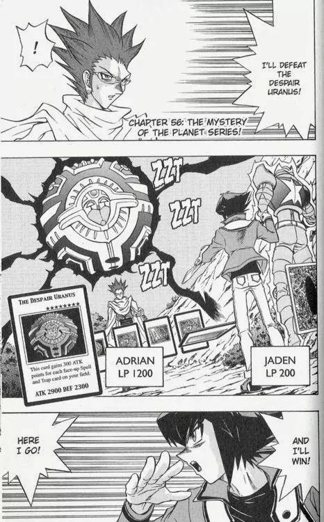 Yu-Gi-Oh! GX Chapter 56 page 1 - Chapter 56: The Mystery of the Planet Series!