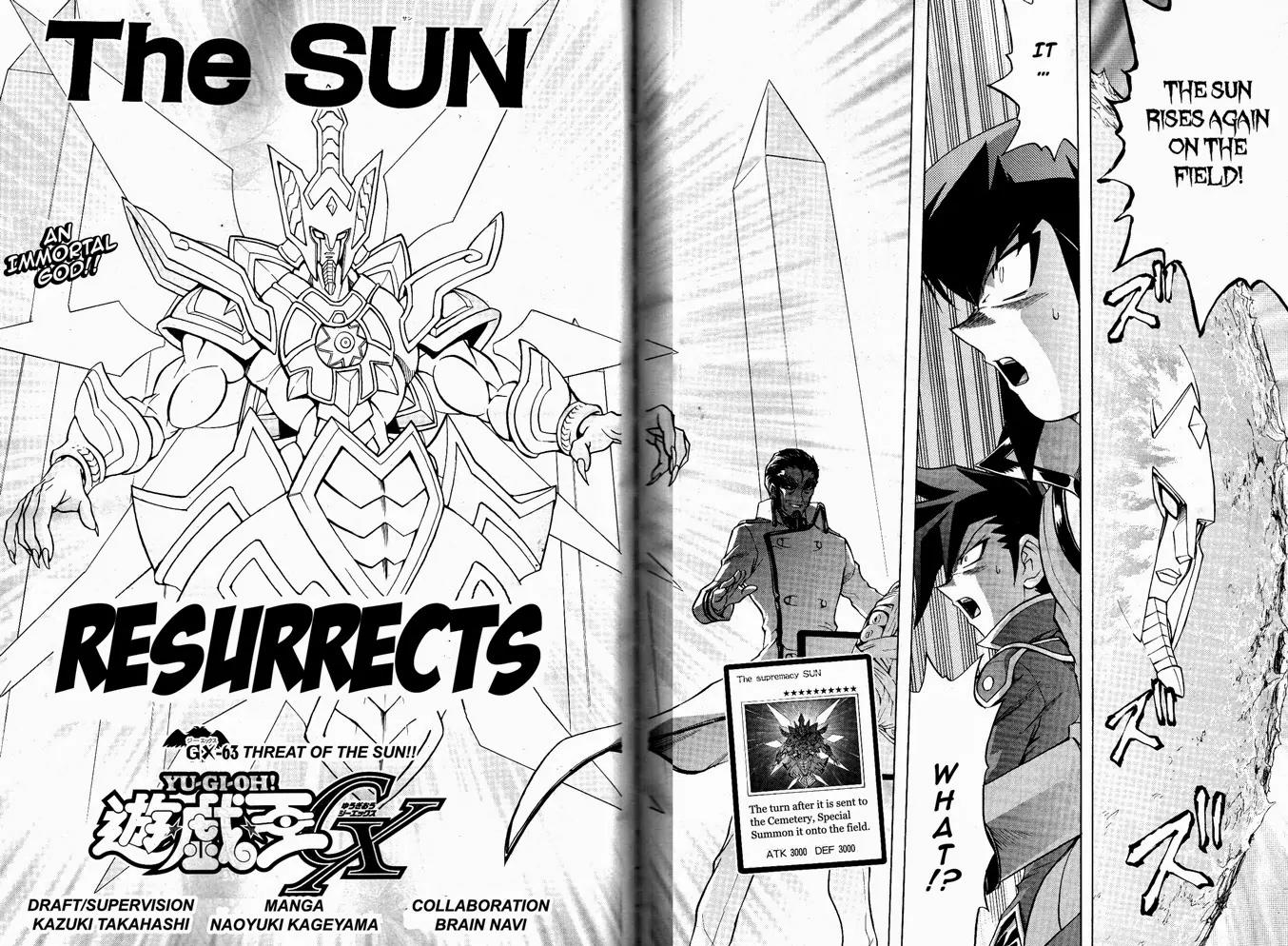 Yu-Gi-Oh! GX Chapter 63 page 5 - Chapter 63: Threat of the Sun!!