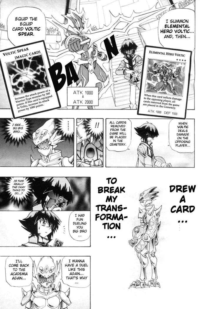 Yu-Gi-Oh! GX Chapter 9 page 15 - Chapter 9: Burning Friendship!!