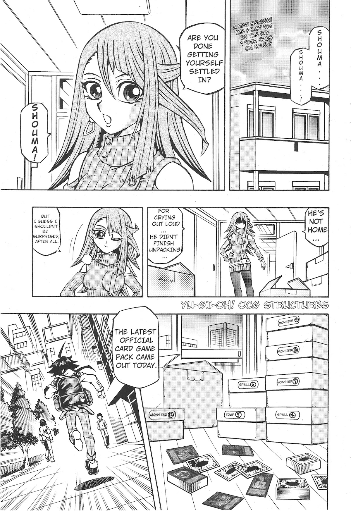 Yu-Gi-Oh! OCG Structures Chapter 1 page 1 - Chapter 1: Struct Start!!