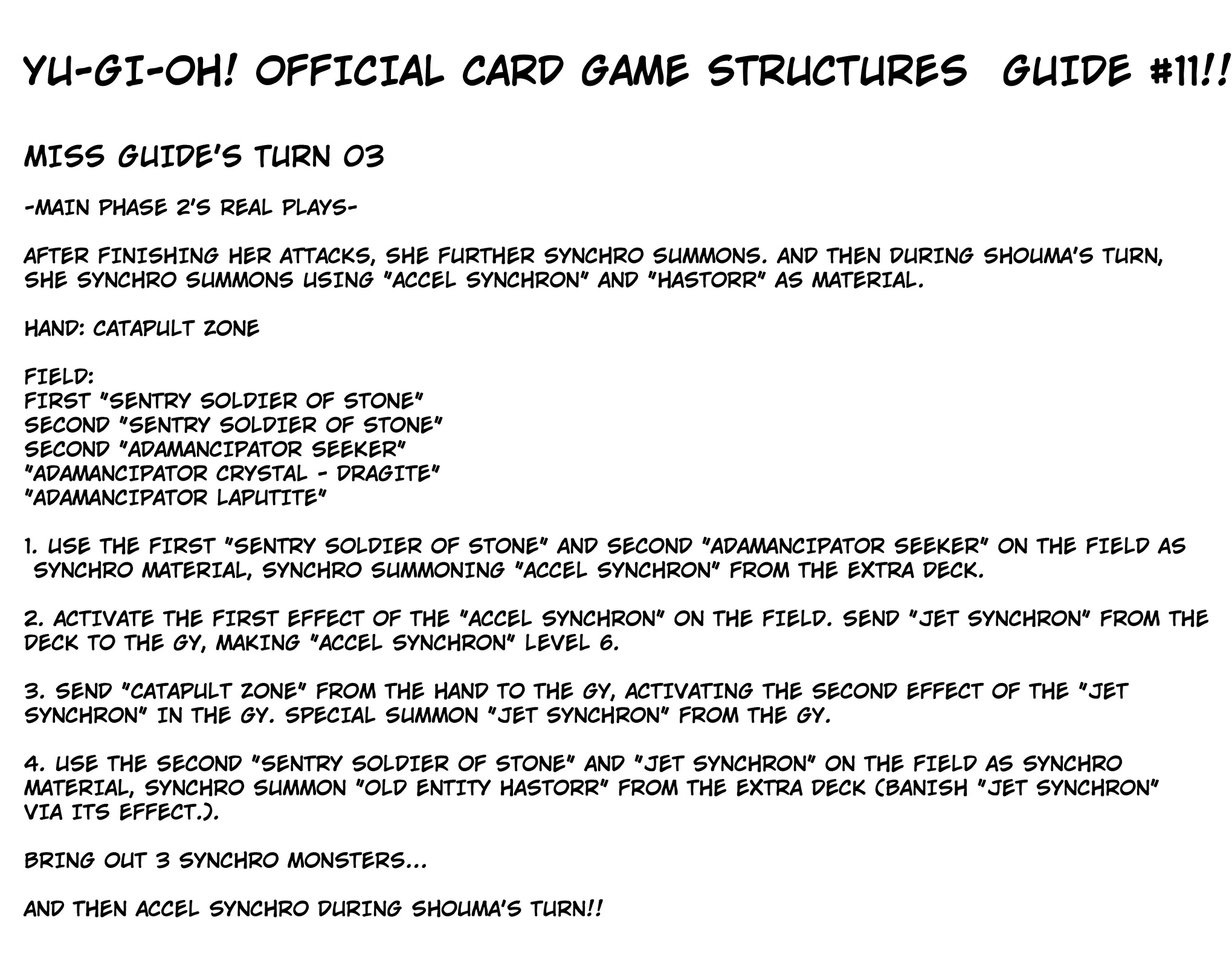 Yu-Gi-Oh! OCG Structures Chapter 11 page 28 - Chapter 11: Knight Gaia VS Adamancipator
