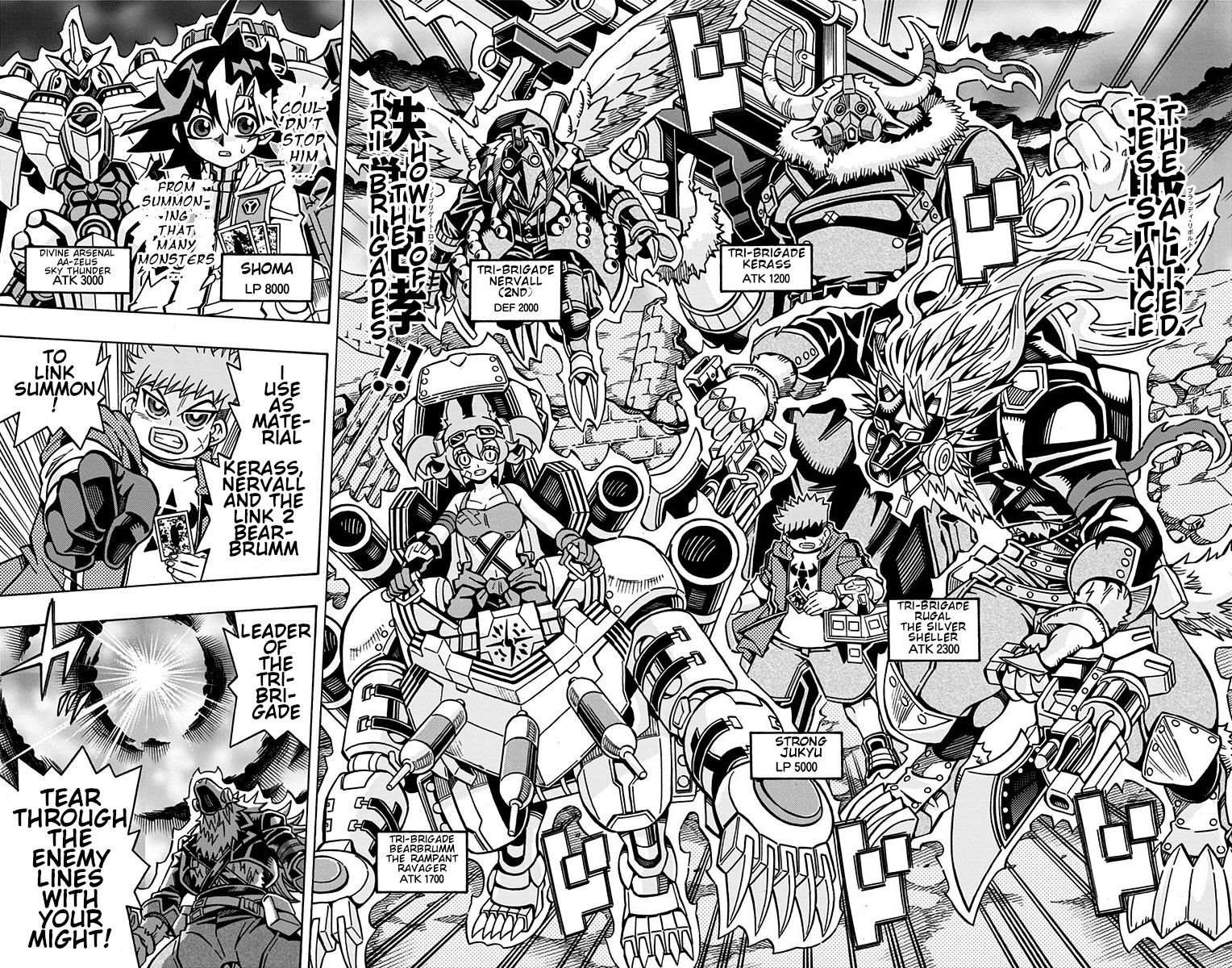 Yu-Gi-Oh! OCG Structures Chapter 28 page 22 - Chapter 28: Starry Knights VS Lyrilusc Tri-Brigade
