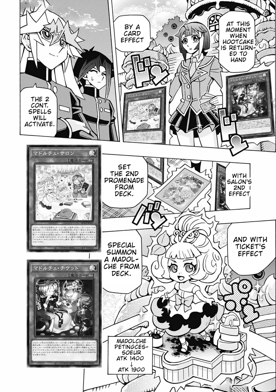 Yu-Gi-Oh! OCG Structures Chapter 69 page 14 - Chapter 69: Madolche vs Six Samurai