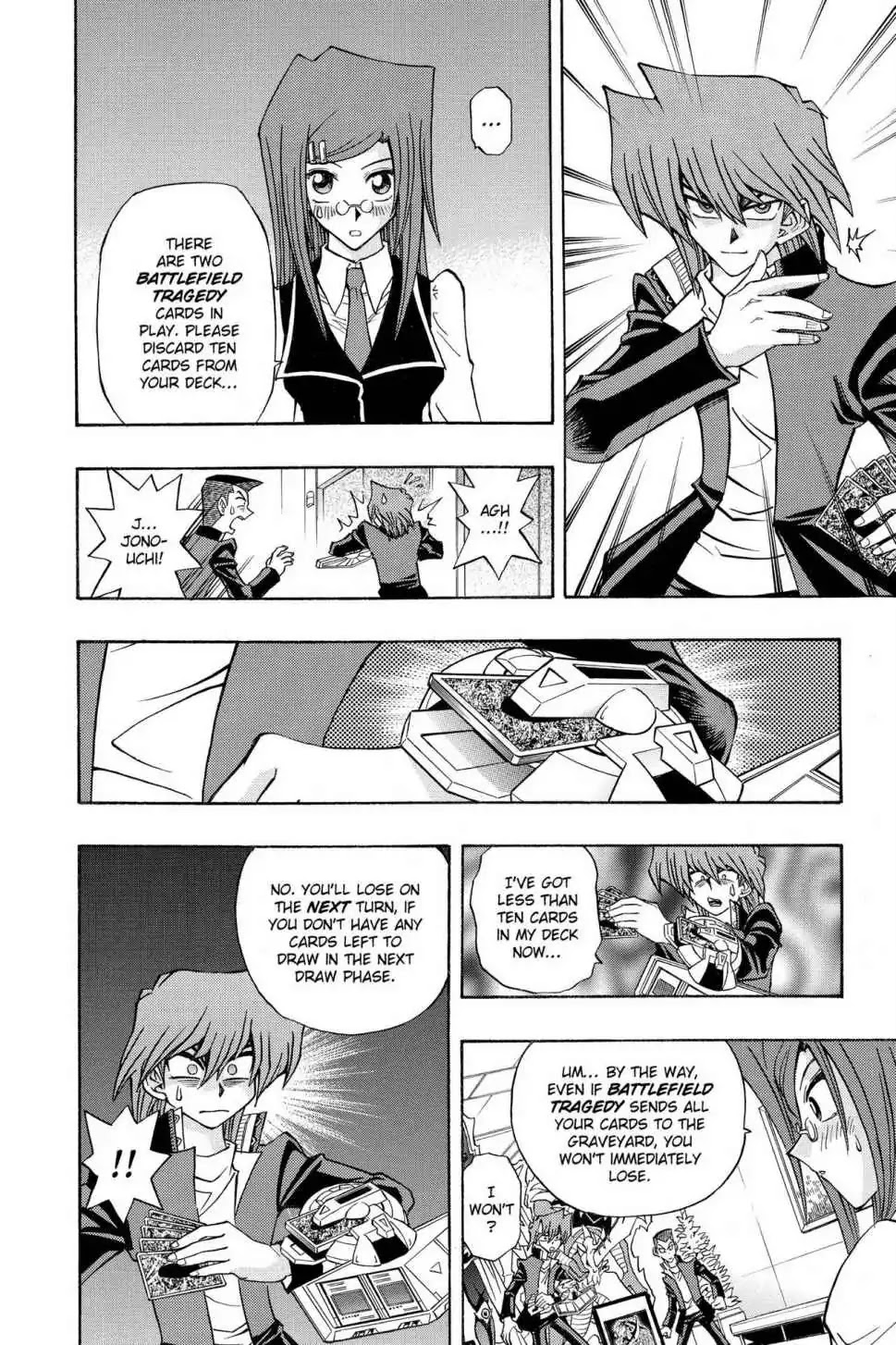 Yu-gi-oh! R Chapter 19 page 20 - Chapter 19: Vol.3 Duel Round 19: JONOUCHI...HELPLESS?!