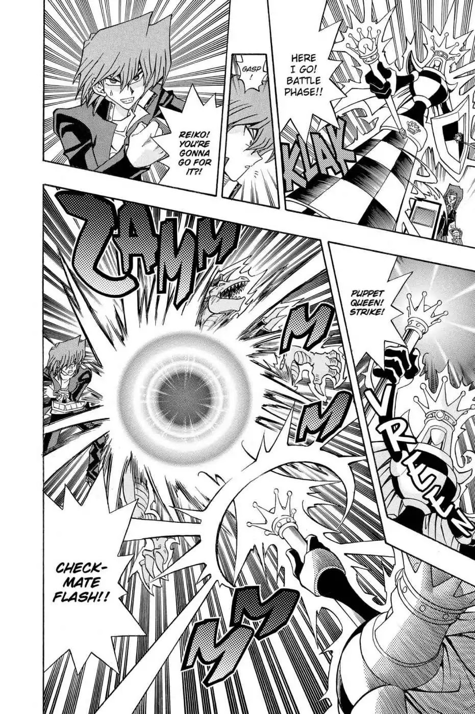 Yu-gi-oh! R Chapter 19 page 22 - Chapter 19: Vol.3 Duel Round 19: JONOUCHI...HELPLESS?!