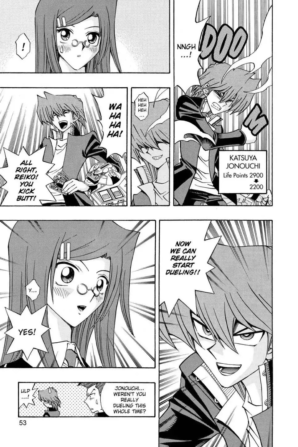 Yu-gi-oh! R Chapter 19 page 23 - Chapter 19: Vol.3 Duel Round 19: JONOUCHI...HELPLESS?!