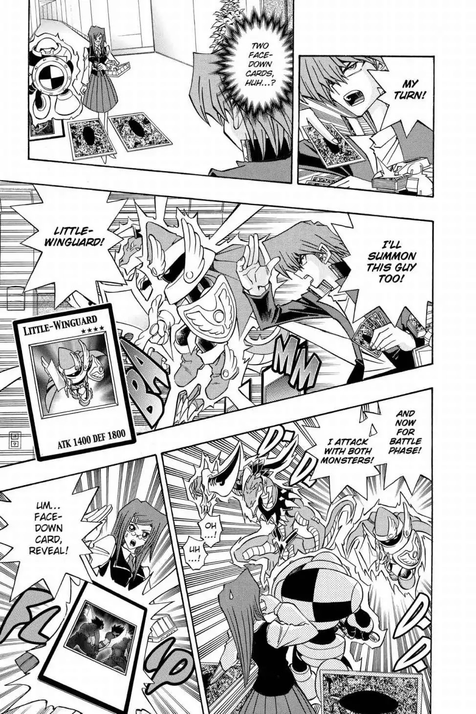 Yu-gi-oh! R Chapter 19 page 5 - Chapter 19: Vol.3 Duel Round 19: JONOUCHI...HELPLESS?!
