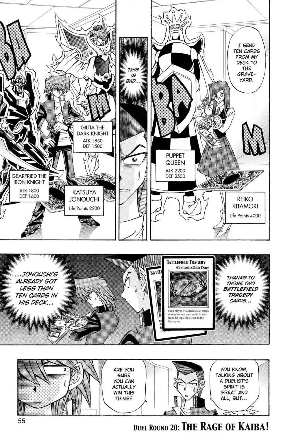 Yu-gi-oh! R Chapter 20 page 1 - Chapter 20: Vol.3 Duel Round 20: THE RAGE OF KAIBA!