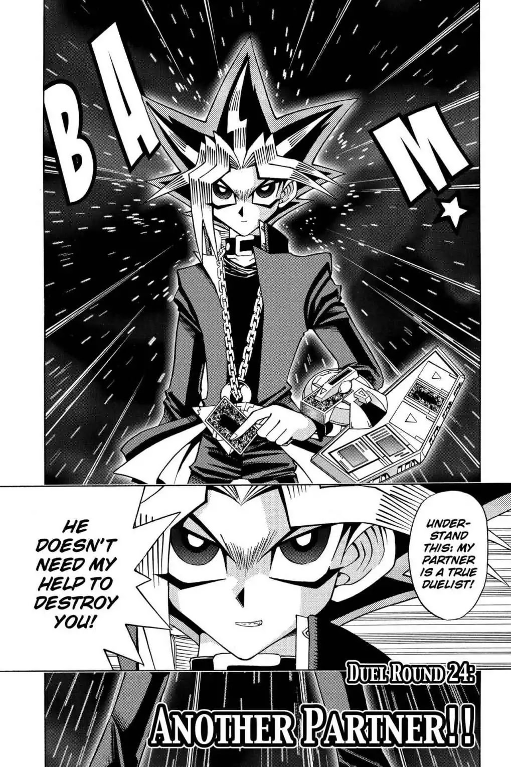 Yu-gi-oh! R Chapter 24 page 3 - Chapter 24: Vol.3 Duel Round 24: ANOTHER PARTNER!!