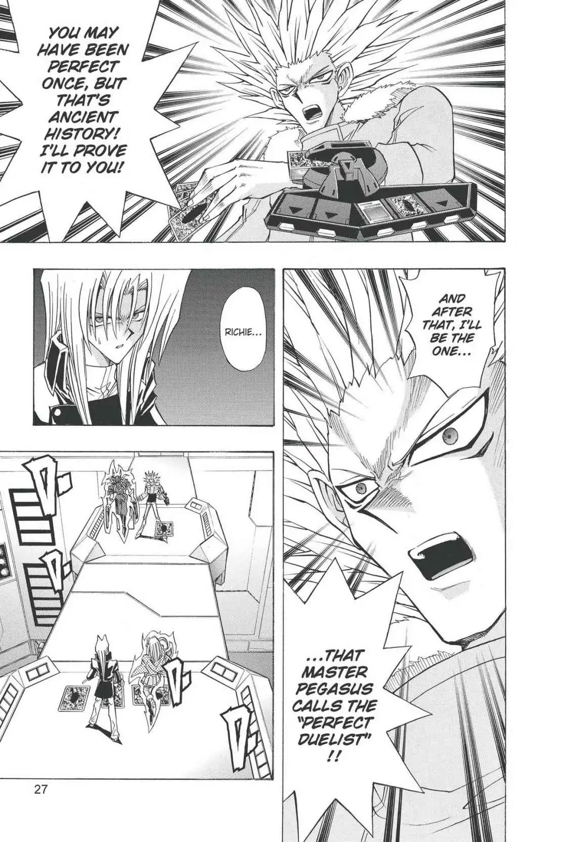 Yu-gi-oh! R Chapter 25 page 27 - Chapter 25: Vol.4 Duel Round 25: GEKKO VS. RICHIE