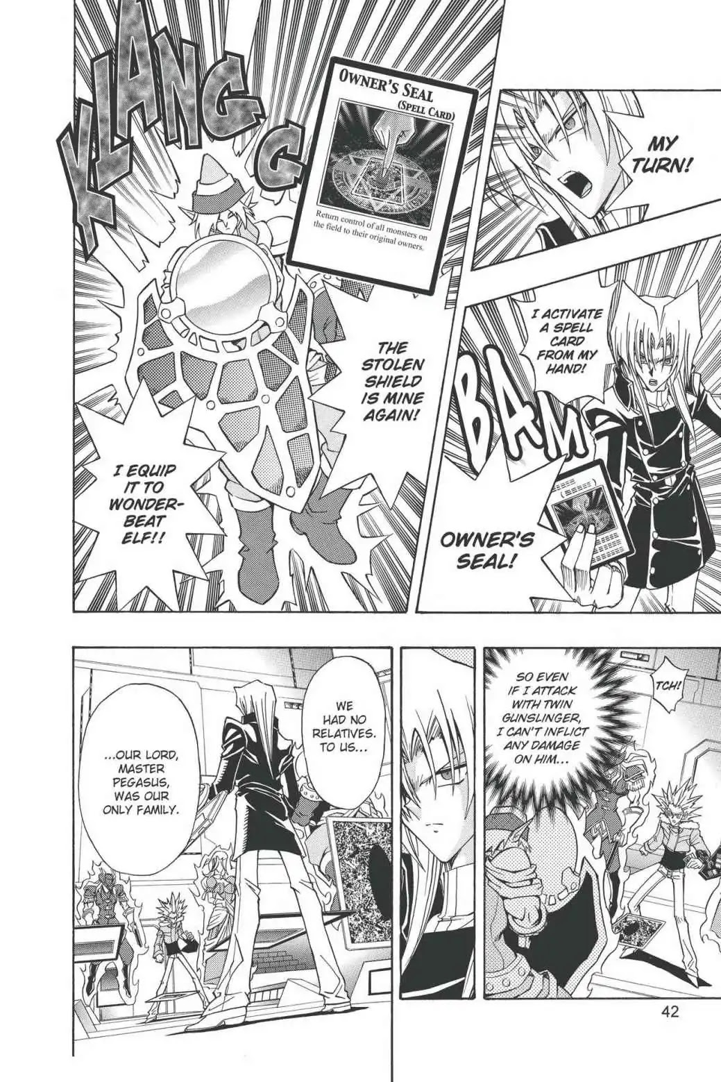 Yu-gi-oh! R Chapter 26 page 14 - Chapter 26: Vol.4 Duel Round 26: PEGASUS'S PRODIGIES!!