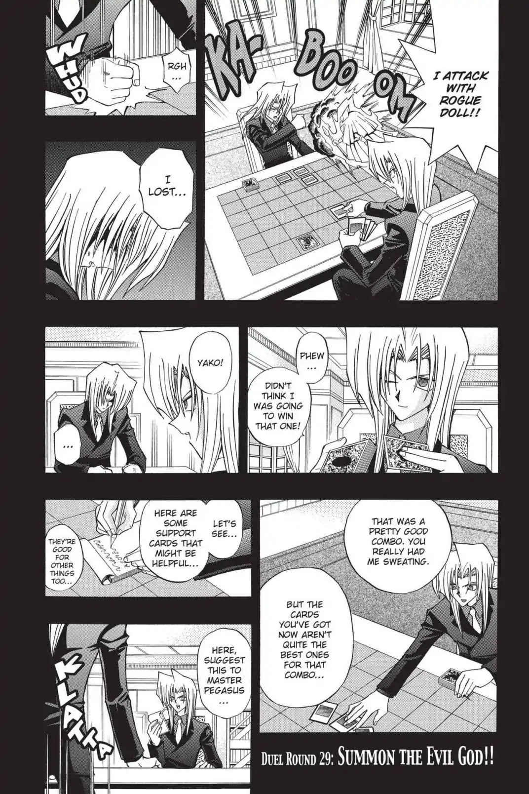Yu-gi-oh! R Chapter 29 page 1 - Chapter 29: Vol.4 Duel Round 29: SUMMON THE EVIL GOD!!