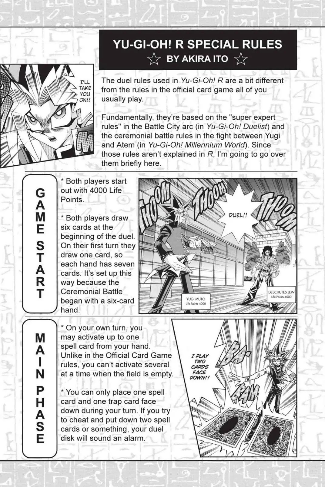 Yu-gi-oh! R Chapter 32.5 page 2 - Vol.4 YU-GI-OH! R SPECIAL RULES
