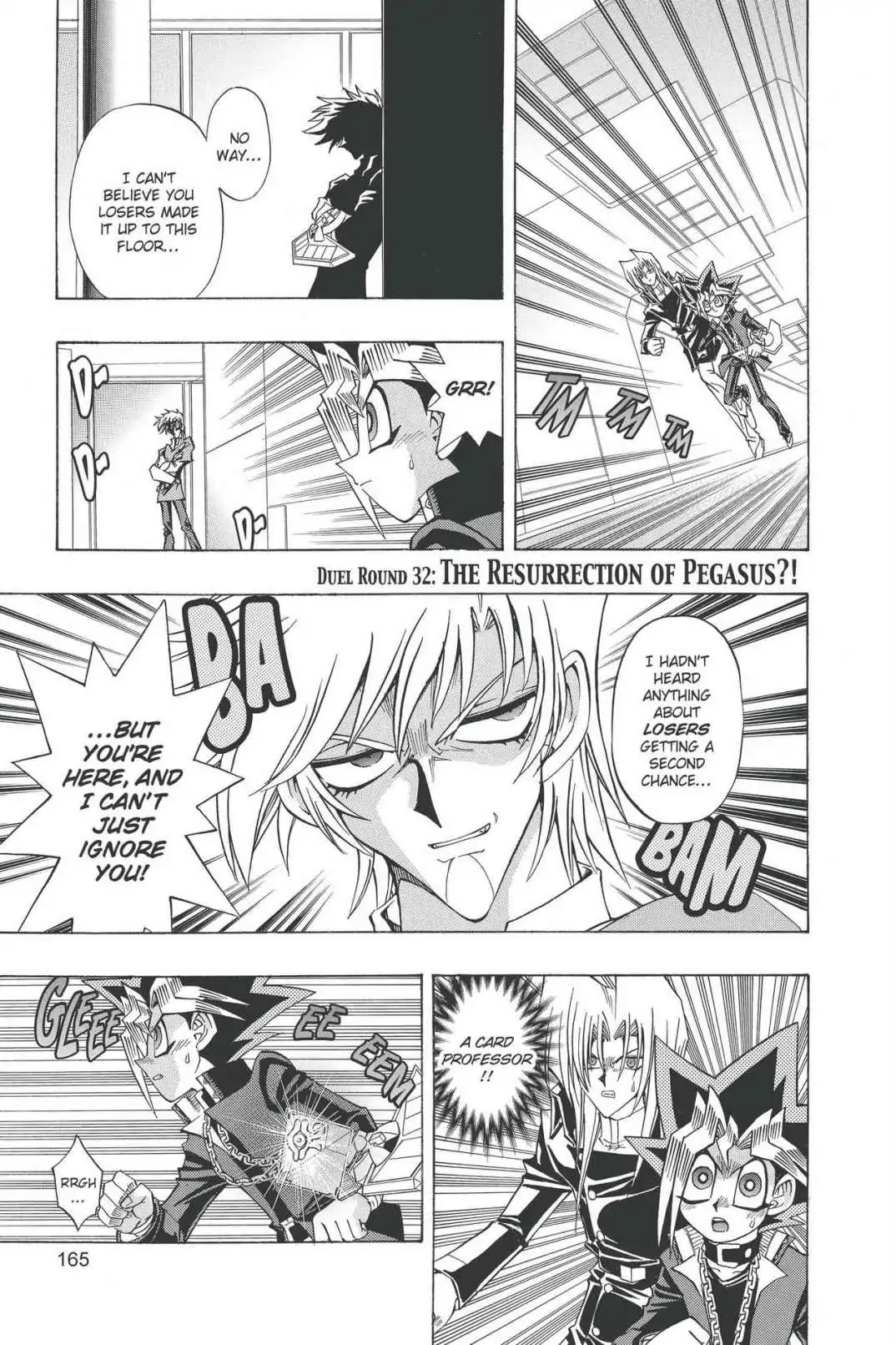 Yu-gi-oh! R Chapter 32 page 1 - Chapter 32: Vol.4 Duel Round 32: THE RESURRECTION OF PEGASUS?!