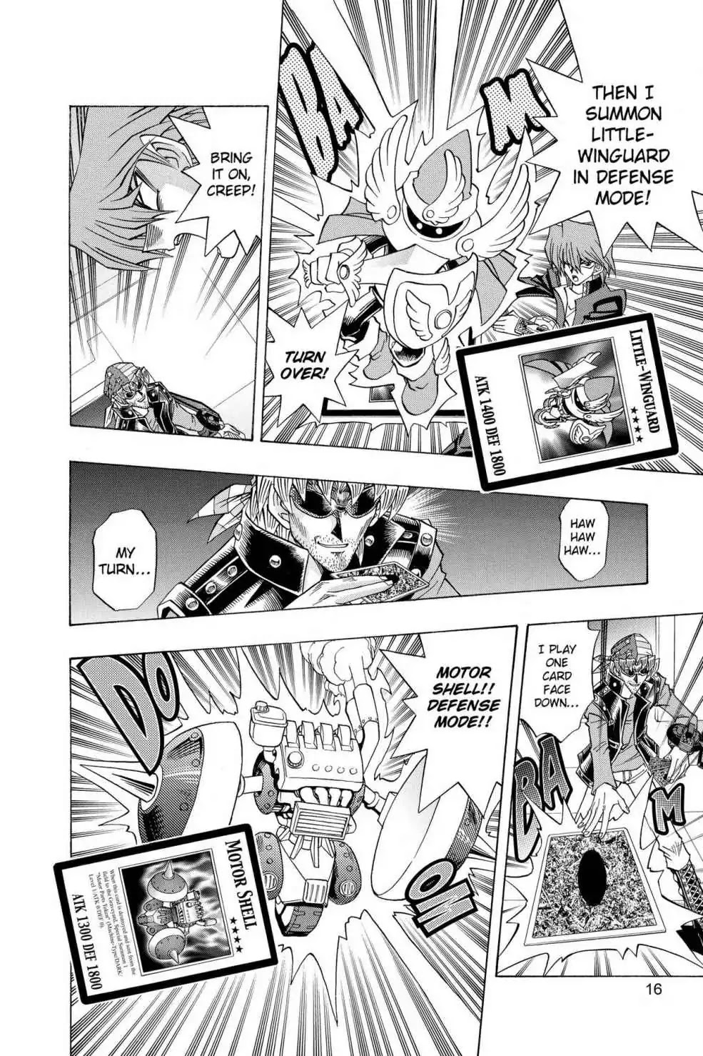 Yu-gi-oh! R Chapter 33 page 16 - Chapter 33: Vol.5 Duel Round 33: REMATCH!! KEITH VS. JONOUCHI