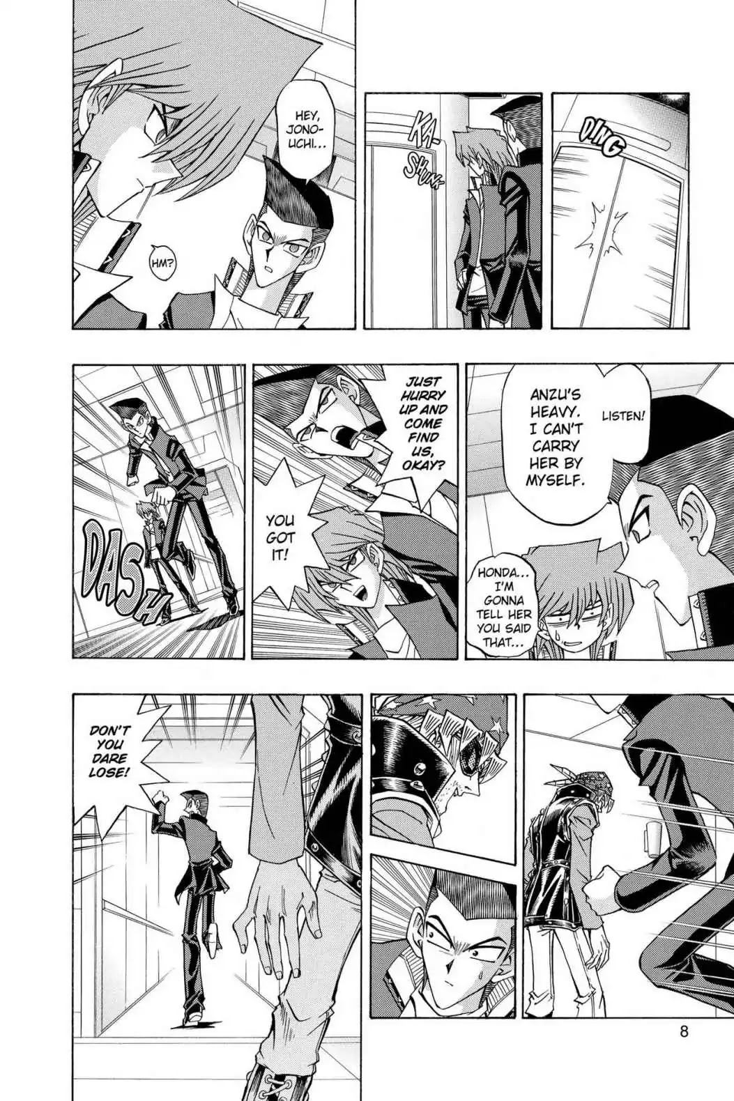 Yu-gi-oh! R Chapter 33 page 8 - Chapter 33: Vol.5 Duel Round 33: REMATCH!! KEITH VS. JONOUCHI