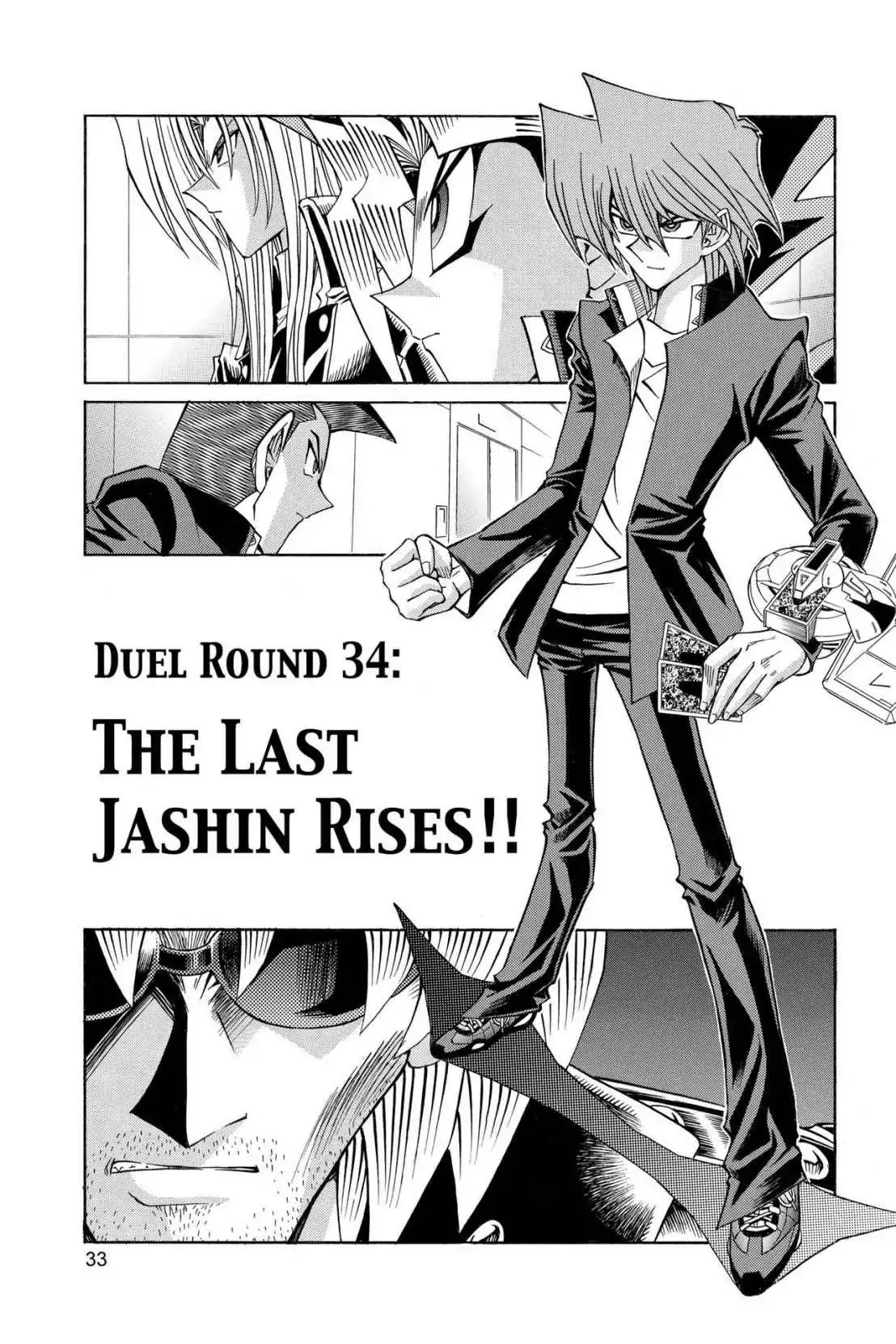Yu-gi-oh! R Chapter 34 page 3 - Chapter 34: Vol.5 Duel Round 34: THE LAST JASHIN RISES!!