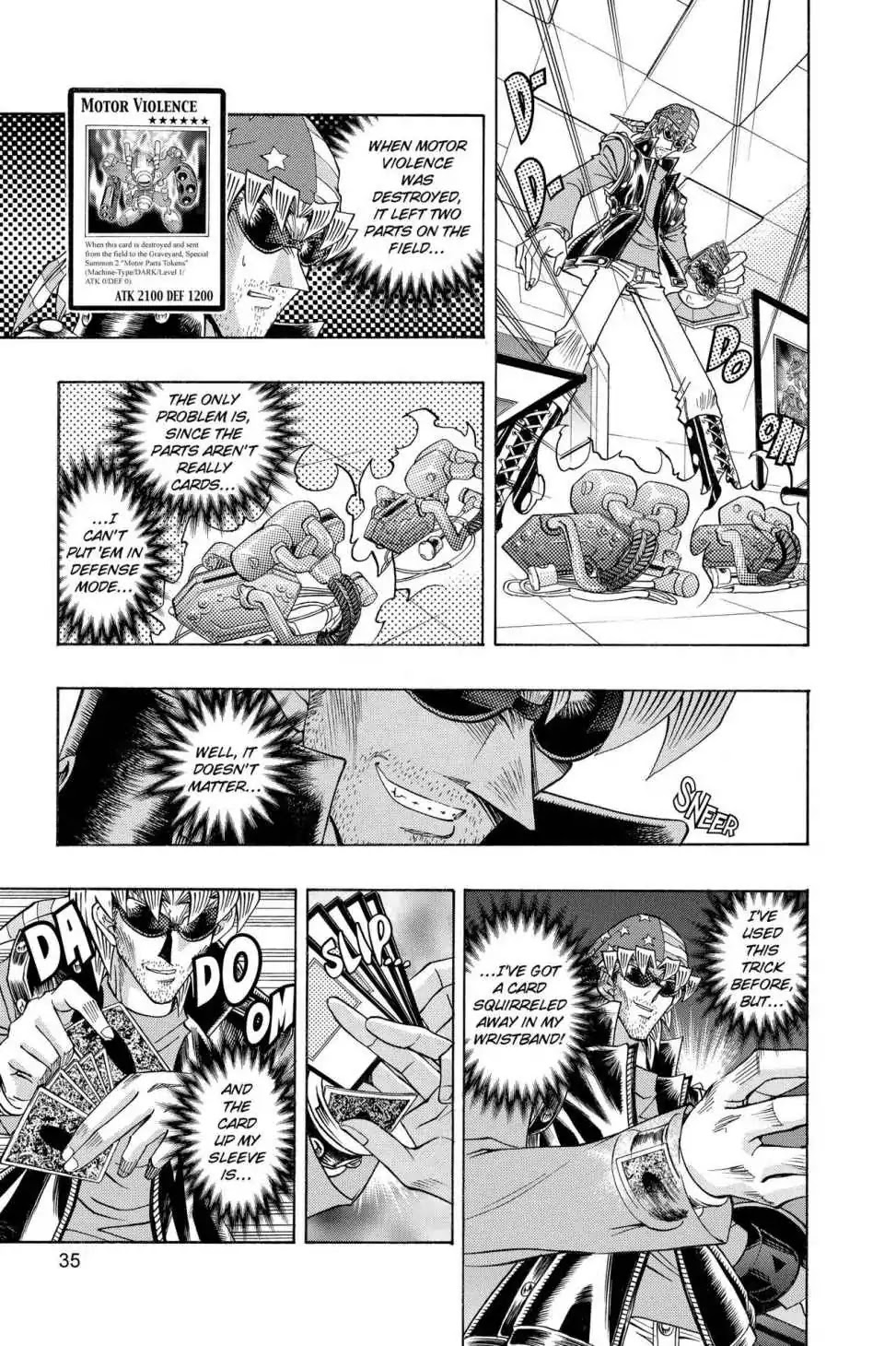 Yu-gi-oh! R Chapter 34 page 5 - Chapter 34: Vol.5 Duel Round 34: THE LAST JASHIN RISES!!