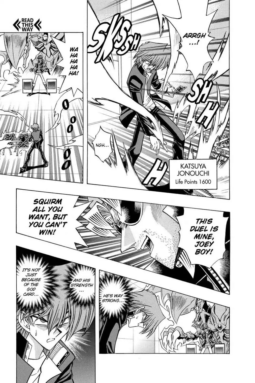 Yu-gi-oh! R Chapter 35 page 10 - Chapter 35: Vol.5 Duel Round 35: JONOUCHI STRIKES BACK!!