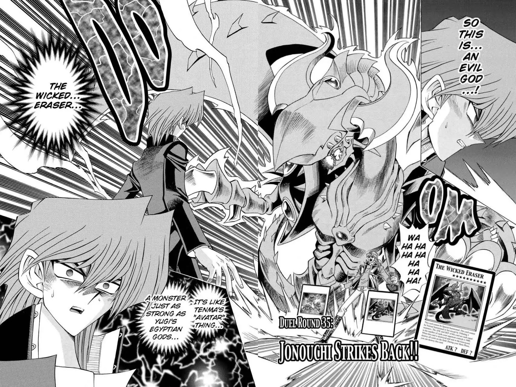 Yu-gi-oh! R Chapter 35 page 2 - Chapter 35: Vol.5 Duel Round 35: JONOUCHI STRIKES BACK!!