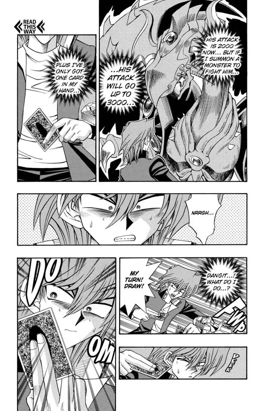 Yu-gi-oh! R Chapter 35 page 4 - Chapter 35: Vol.5 Duel Round 35: JONOUCHI STRIKES BACK!!
